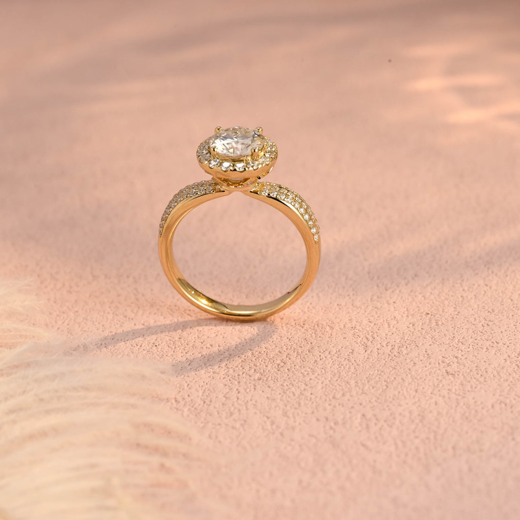 IGI Certified 1-5 Carat Round Brilliant Lab Grown Diamond Ring | D VS1 Ideal Cut | 14K 18K Gold & Platinum