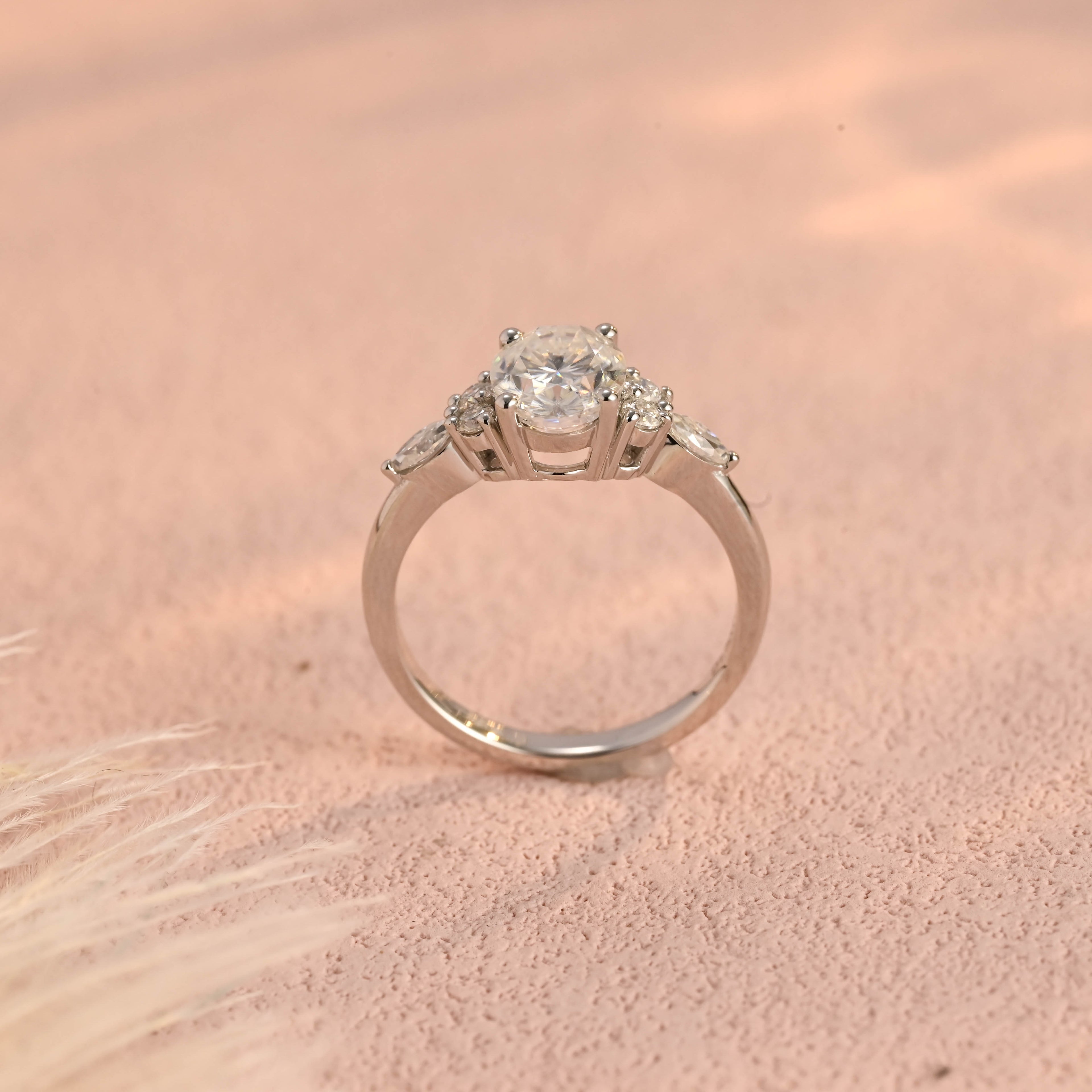 IGI Certified 1-5 Carat Oval Cut Lab Grown Diamond Ring | D VS1 EX | 14K 18K Gold & Platinum