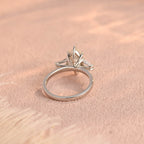 IGI Certified 1-3 Carat Marquise Lab Grown Diamond Ring | D VS1 EX | 14K 18K Gold & Platinum