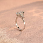 IGI Certified 1-3 Carat Marquise Lab Grown Diamond Ring | D VS1 EX | 14K 18K Gold & Platinum
