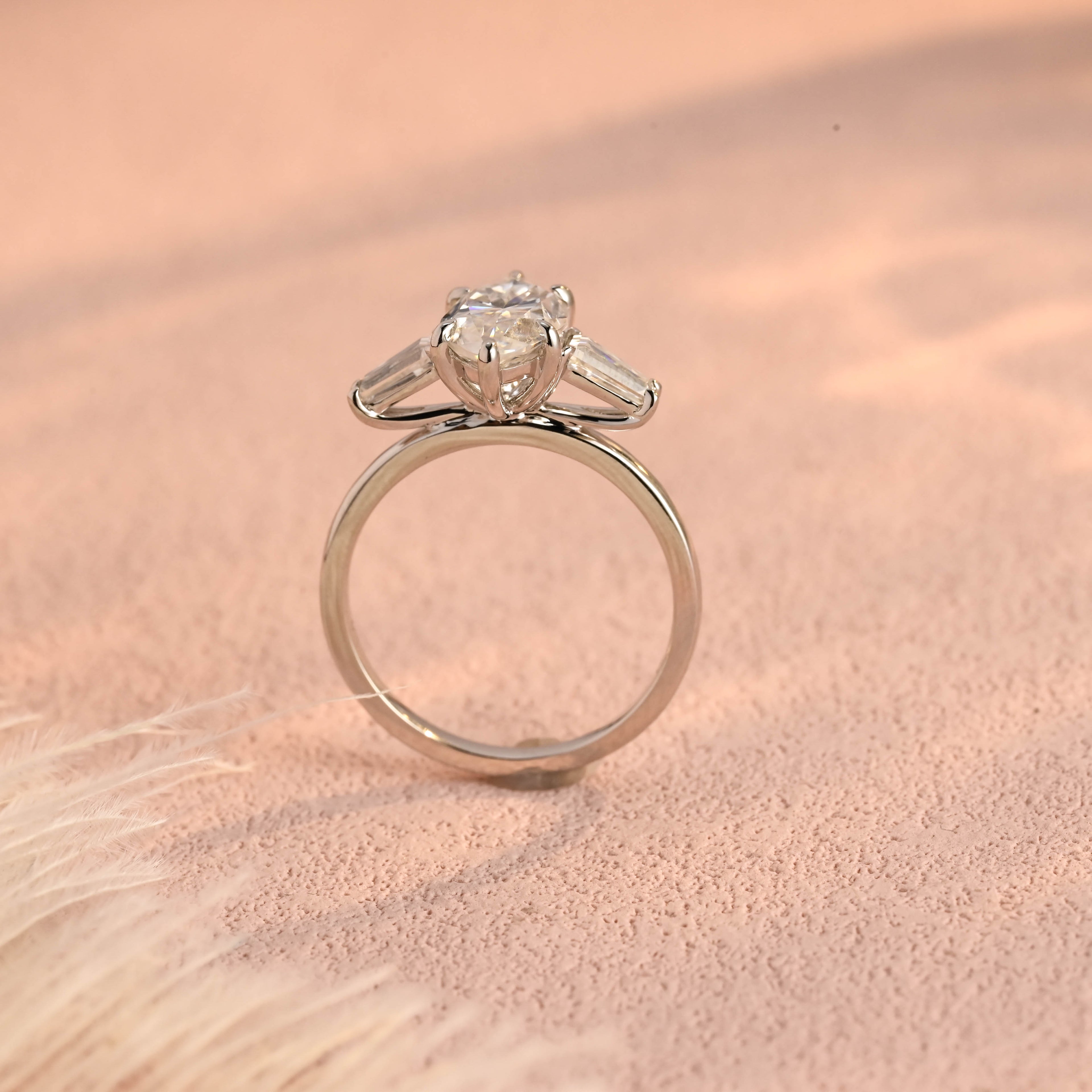 IGI Certified 1-3 Carat Marquise Lab Grown Diamond Ring | D VS1 EX | 14K 18K Gold & Platinum