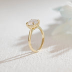 IGI Certified 1-5 Carat Round Brilliant Lab Grown Diamond Ring | D VS1 Ideal Cut | 14K 18K Gold