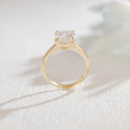 IGI Certified 1-5 Carat Round Brilliant Lab Grown Diamond Ring | D VS1 Ideal Cut | 14K 18K Gold