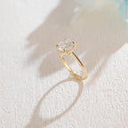 IGI Certified 1-5 Carat Round Brilliant Lab Grown Diamond Ring | D VS1 Ideal Cut | 14K 18K Gold