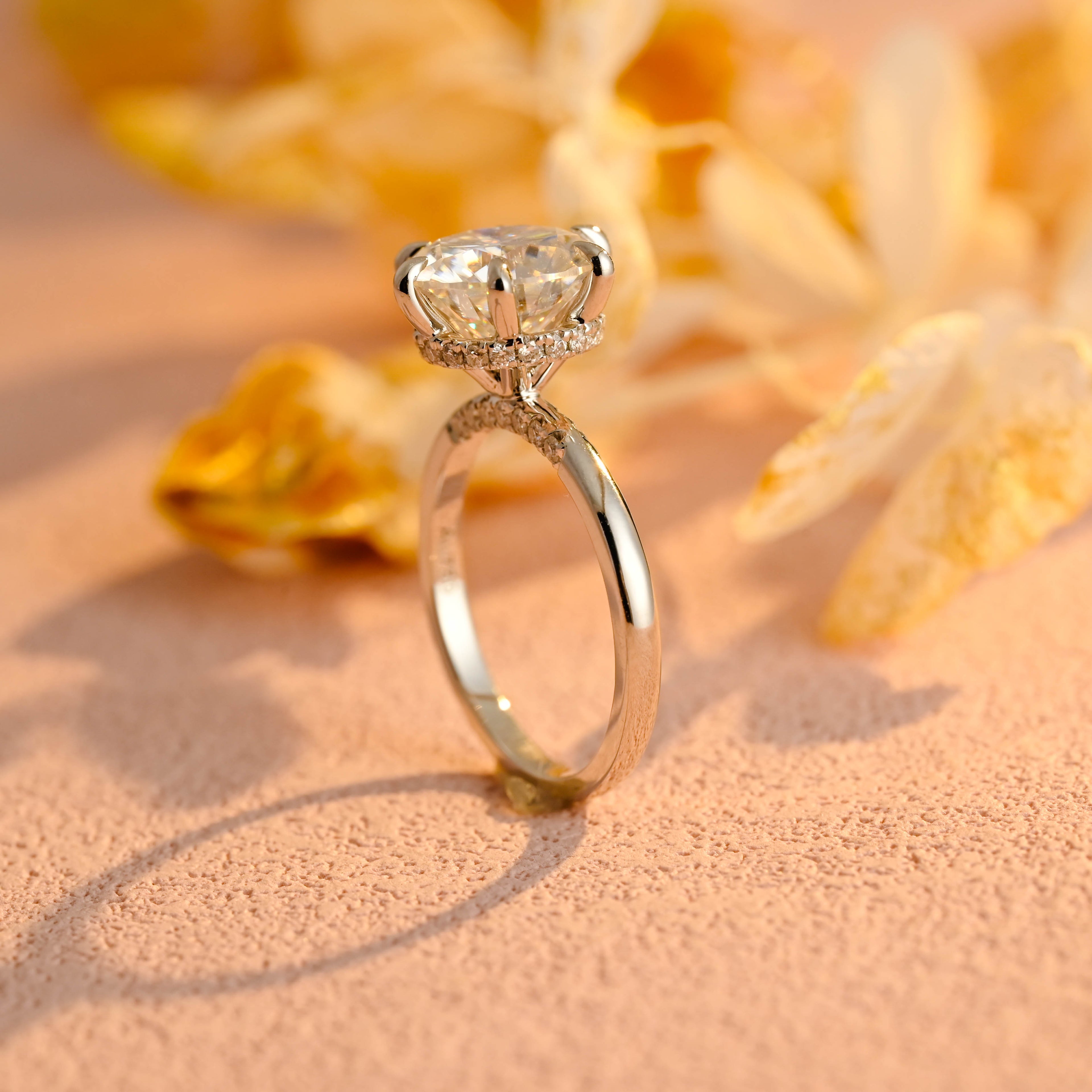 IGI Certified 1-5 Carat Round Brilliant Lab Grown Diamond Ring | D VS1 Ideal Cut | 14K 18K Gold & Platinum
