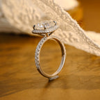 IGI Certified 1-3 Carat Cushion Cut Lab Grown Diamond Ring | D VS1 EX | 14K 18K Gold& Platinum