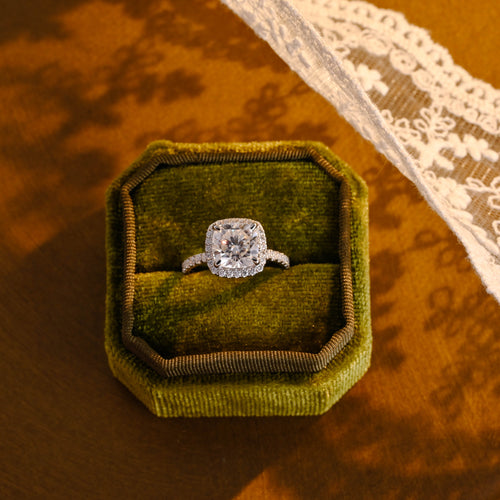 IGI Certified 1-3 Carat Cushion Cut Lab Grown Diamond Ring | D VS1 EX | 14K 18K Gold& Platinum