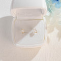 IGI Certified Oval Cut Lab Grown Diamond Stud Earrings | D VS1 EX | 1-3 CTW | 14K 18K Gold