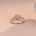 IGI Certified Heart Shaped Lab Grown Diamond Ring | 1-3 CT | D VS1 EX | 14K 18K Gold & Platinum