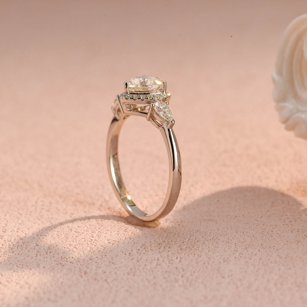IGI Certified Heart Shaped Lab Grown Diamond Ring | 1-3 CT | D VS1 EX | 14K 18K Gold & Platinum
