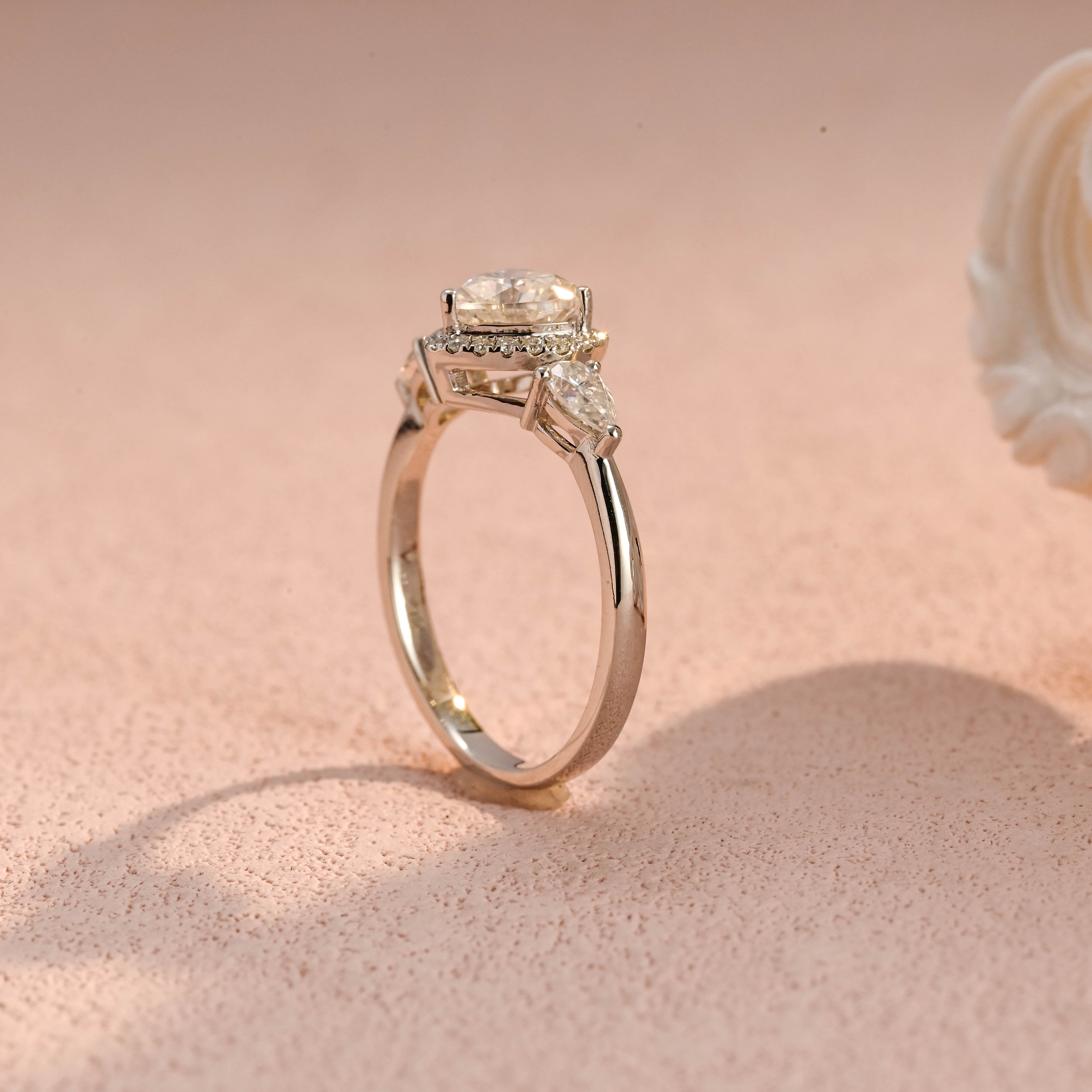IGI Certified Heart Shaped Lab Grown Diamond Ring | 1-3 CT | D VS1 EX | 14K 18K Gold & Platinum