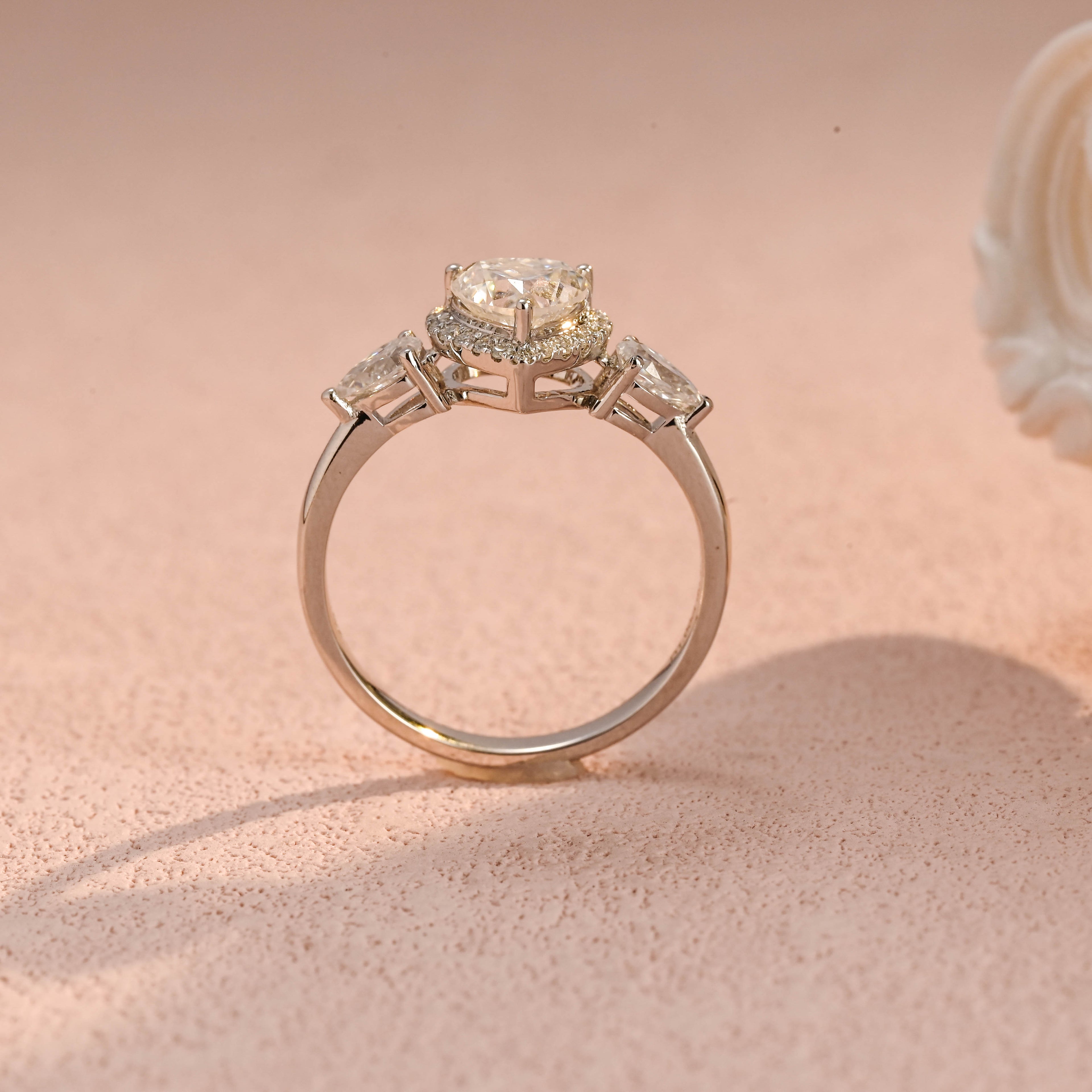 IGI Certified Heart Shaped Lab Grown Diamond Ring | 1-3 CT | D VS1 EX | 14K 18K Gold & Platinum