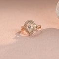 IGI Certified 1-5 Carat Pear Shaped Lab Grown Diamond Ring | D VS1 EX | 14K 18K Gold & Platinum