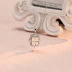 IGI Certified Radiant Cut Lab Grown Diamond Pendant Necklace | 1-5 CT | D VS1 EX | 14K 18K Platinum