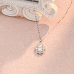 IGI Certified Radiant Cut Lab Grown Diamond Pendant Necklace | 1-5 CT | D VS1 EX | 14K 18K Platinum
