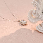 IGI Certified Radiant Cut Lab Grown Diamond Pendant Necklace | 1-5 CT | D VS1 EX | 14K 18K Platinum