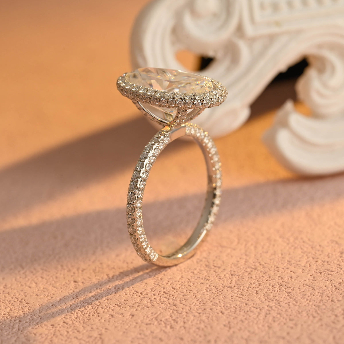 Timeless IGI Certified 1-5 Carat Oval Cut Lab Grown Diamond Engagement Ring | D VS1 EX | 14K 18K Gold & Platinum