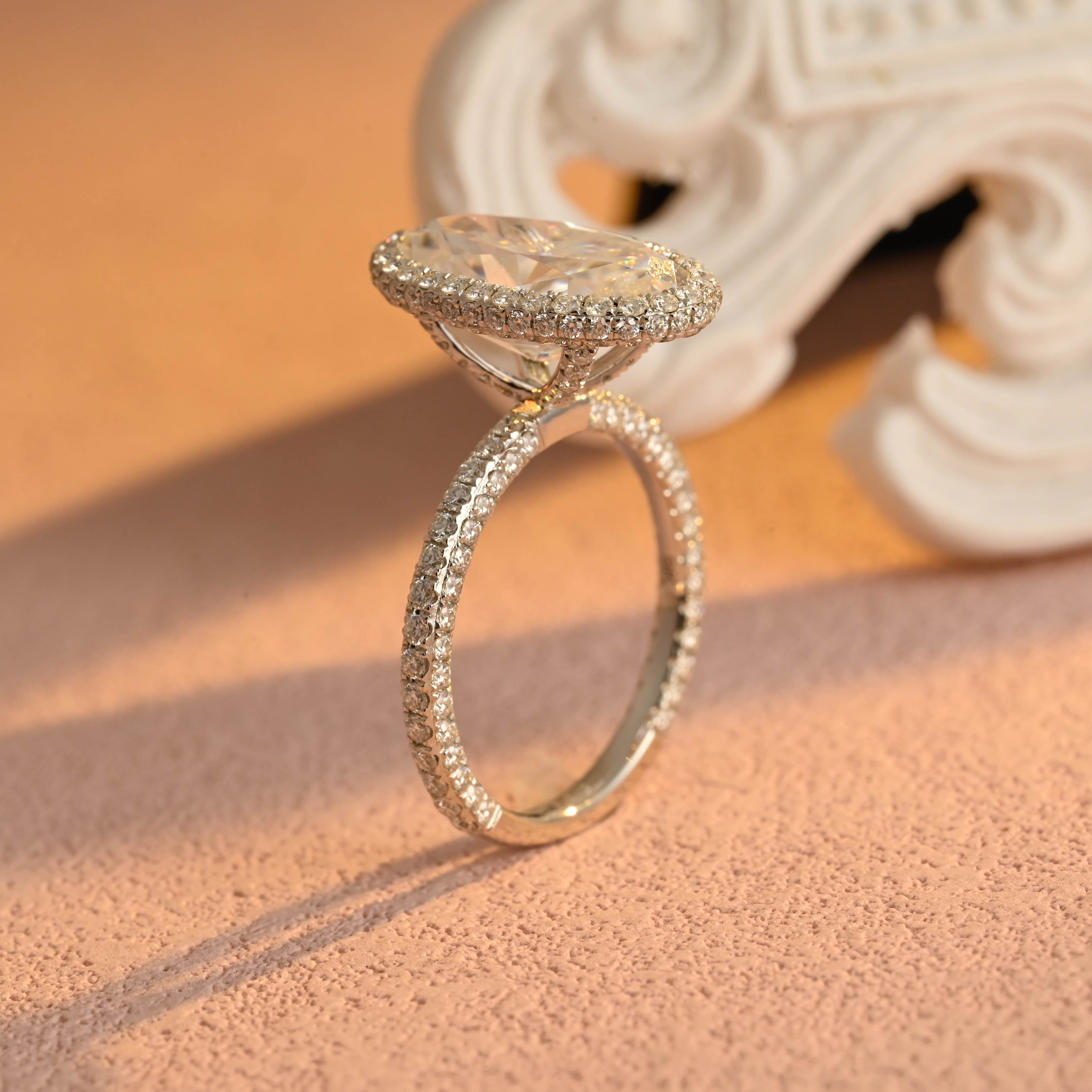 IGI Certified 1-5 Carat Oval Cut Lab Grown Diamond Ring | D VS1 EX | 14K 18K Gold & Platinum