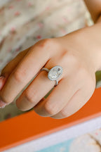 IGI Certified 1-5 Carat Oval Cut Lab Grown Diamond Ring | D VS1 EX | 14K 18K Gold & Platinum