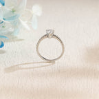 IGI Certified 1-5 Carat Pear Shaped Lab Grown Diamond Ring | D VS1 EX | 14K 18K Gold & Platinum