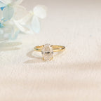 IGI Certified 1-5 Carat Oval Cut Lab Grown Diamond Ring | D VS1 EX | 14K 18K Gold & Platinum
