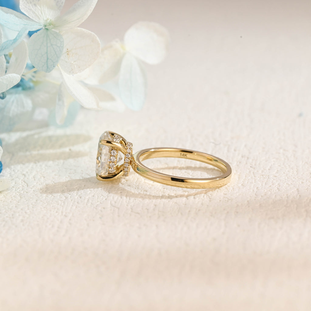 IGI Certified 1-5 Carat Oval Cut Lab Grown Diamond Ring | D VS1 EX | 14K 18K Gold & Platinum
