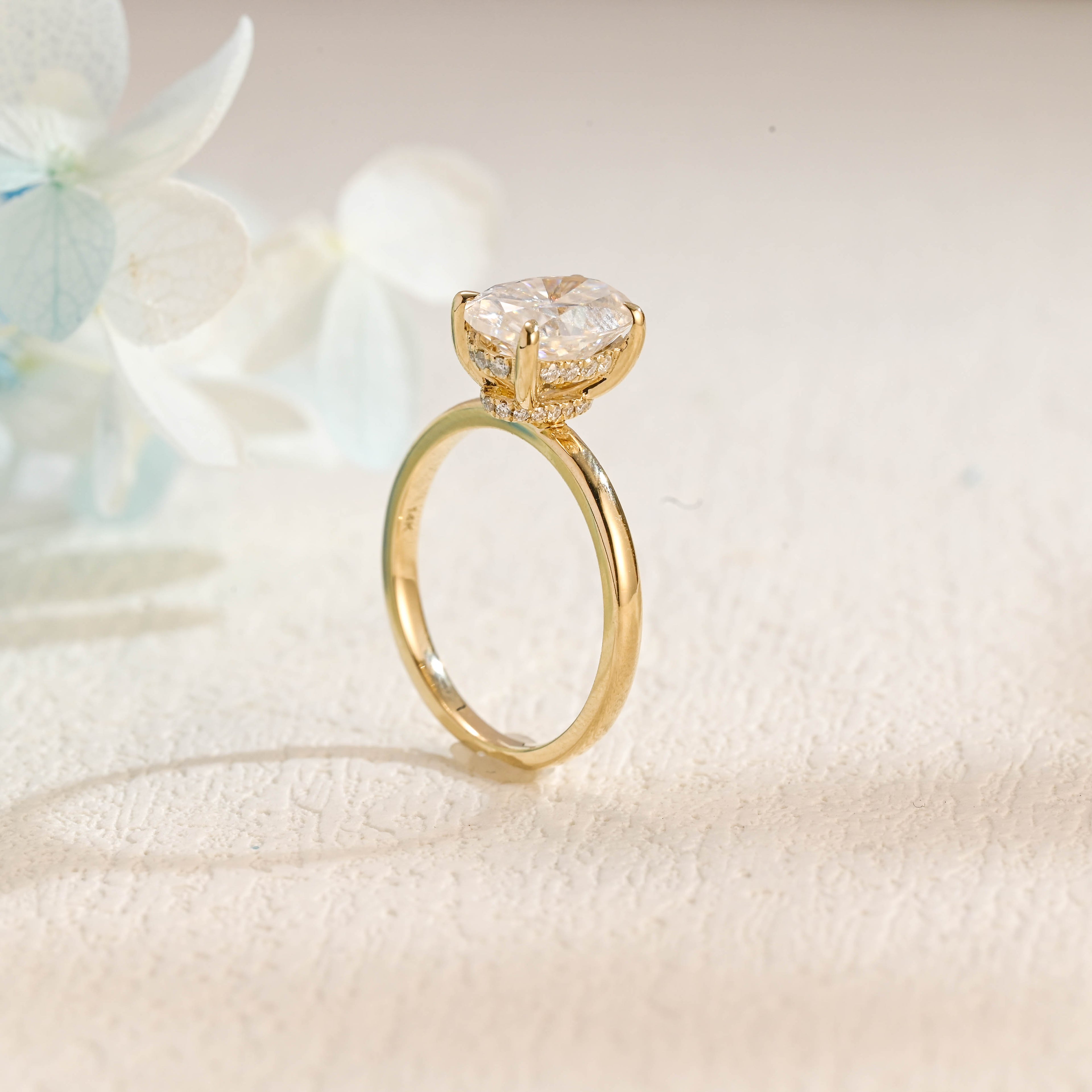 IGI Certified 1-5 Carat Oval Cut Lab Grown Diamond Ring | D VS1 EX | 14K 18K Gold & Platinum