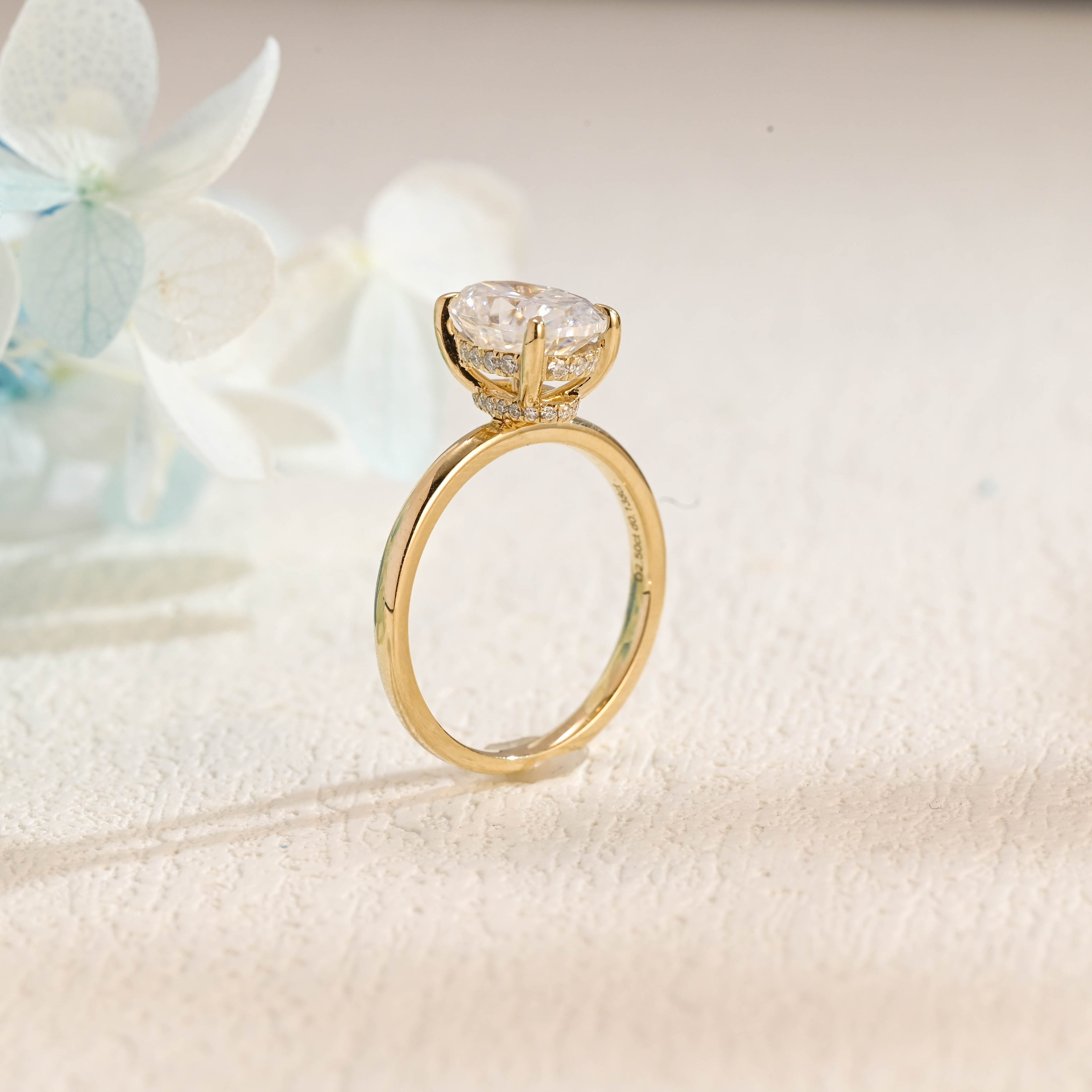 IGI Certified 1-5 Carat Oval Cut Lab Grown Diamond Ring | D VS1 EX | 14K 18K Gold & Platinum