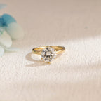 IGI Certified 1-5 Carat Round Brilliant Lab Grown Diamond Ring | D VS1 Ideal Cut | 14K 18K Gold & Platinum
