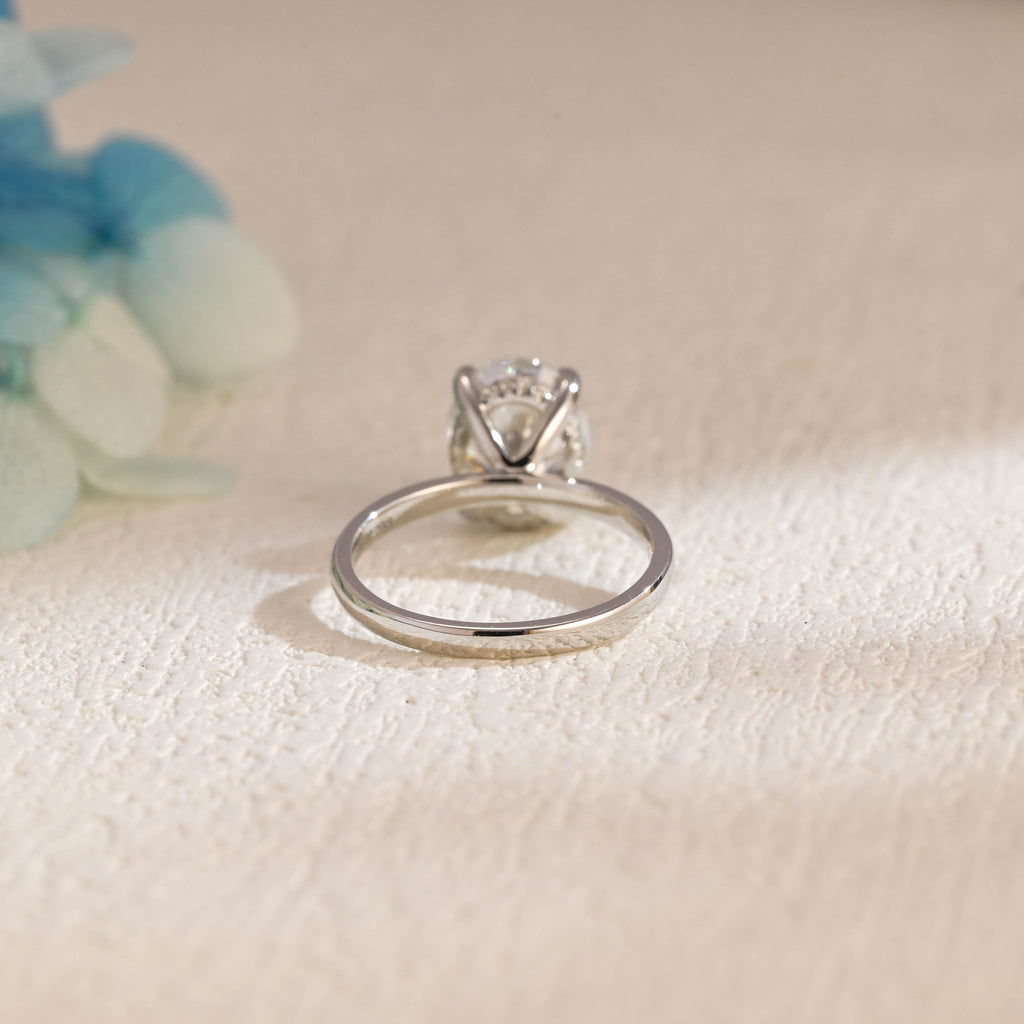 IGI Certified 1-5 Carat Oval Cut Lab Grown Diamond Ring | D VS1 EX | 14K 18K Gold & Platinum