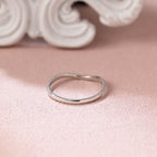 Classic Round Lab Grown Diamond Half Eternity Band | D-E VVS-VS | 14K 18K Gold & Platinum