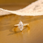 IGI Certified 1-3 Carat Marquise Lab Grown Diamond Ring | D VS1 EX | 14K 18K Gold & Platinum