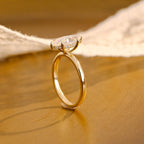 IGI Certified 1-3 Carat Marquise Lab Grown Diamond Ring | D VS1 EX | 14K 18K Gold & Platinum