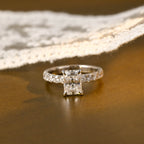 IGI Certified 1-5 Carat Radiant Cut Lab Grown Diamond Ring | D VS1 EX | 14K 18K Gold & Platinum