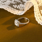 IGI Certified 1-3 Carat Cushion Cut Lab Grown Diamond Ring | D VS1 EX | 14K 18K  Gold & Platinum