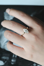 IGI Certified 1-3 Carat Marquise Lab Grown Diamond Ring | D VS1 EX | 14K 18K Gold & Platinum