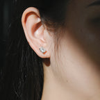 IGI Certified Emerald Cut Lab Grown Diamond Stud Earrings | D VS1 EX | 1-3 CTW | 14K 18K Gold & Platinum
