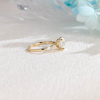 IGI Certified 1-5 Carat Oval Cut Lab Grown Diamond Ring | D VS1 EX | 14K 18K Gold & Platinum