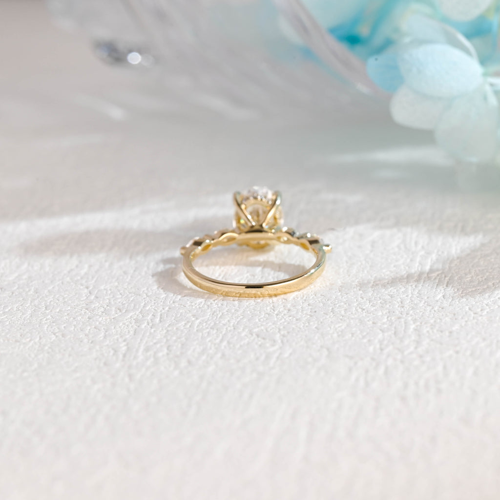 IGI Certified 1-5 Carat Oval Cut Lab Grown Diamond Ring | D VS1 EX | 14K 18K Gold & Platinum