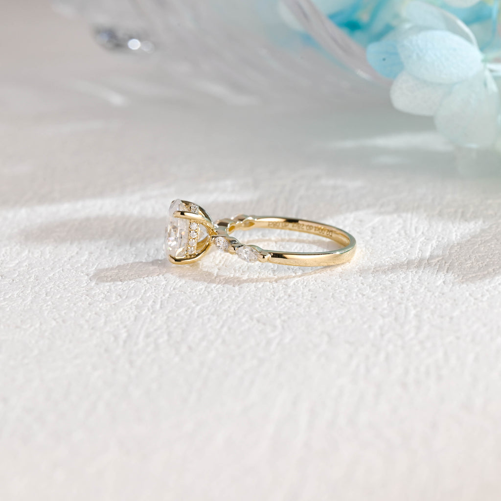 IGI Certified 1-5 Carat Oval Cut Lab Grown Diamond Ring | D VS1 EX | 14K 18K Gold & Platinum