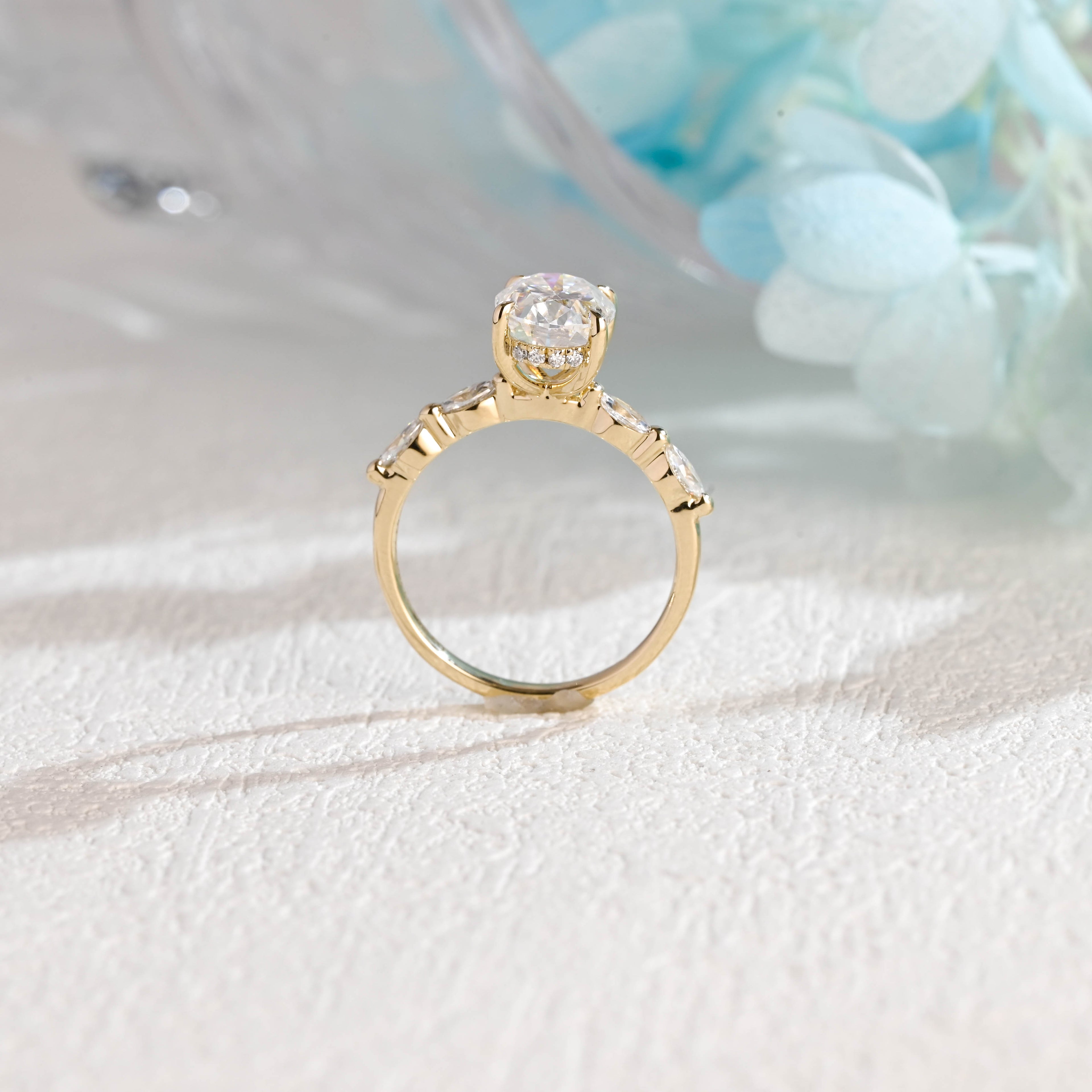 IGI Certified 1-5 Carat Oval Cut Lab Grown Diamond Ring | D VS1 EX | 14K 18K Gold & Platinum