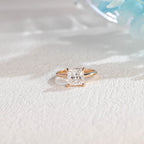 IGI Certified 1-5 Carat Princess Cut Lab Grown Diamond Solitaire Ring | D VS1 EX | 14K 18K Platinum