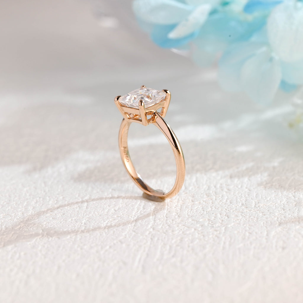 IGI Certified 1-5 Carat Princess Cut Lab Grown Diamond Solitaire Ring | D VS1 EX | 14K 18K Platinum