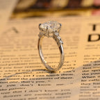IGI Certified 1-5 Carat Oval Cut Lab Grown Diamond Ring | D VS1 EX | 14K 18K Gold & Platinum