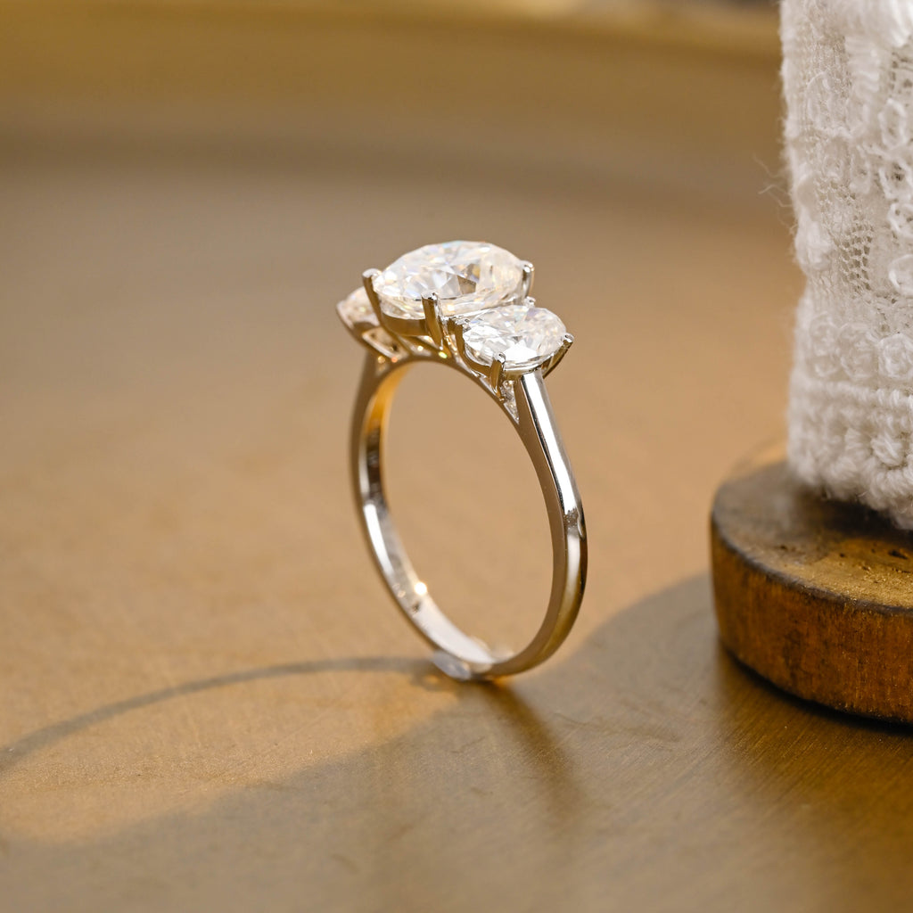 IGI Certified 1-5 Carat Oval Cut Lab Grown Diamond Ring | D VS1 EX | 14K 18K Gold & Platinum