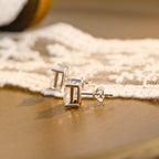IGI Certified Princess Cut Lab Grown Diamond Stud Earrings | D VS1 EX | 2-6 CTW | 14K 18K Gold & Platinum