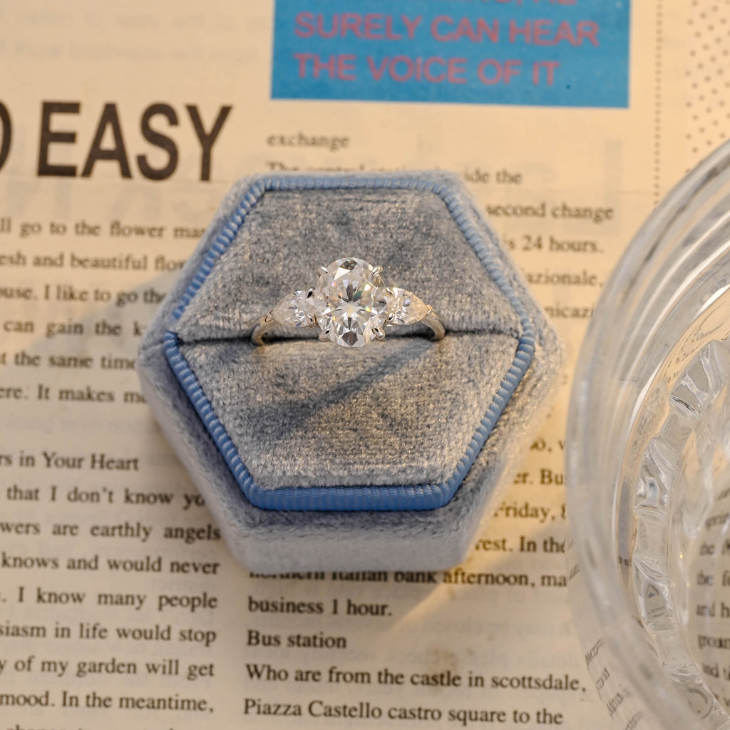 IGI Certified 1-5 Carat Oval Cut Lab Grown Diamond Ring | D VS1 EX | 14K 18K Gold & Platinum