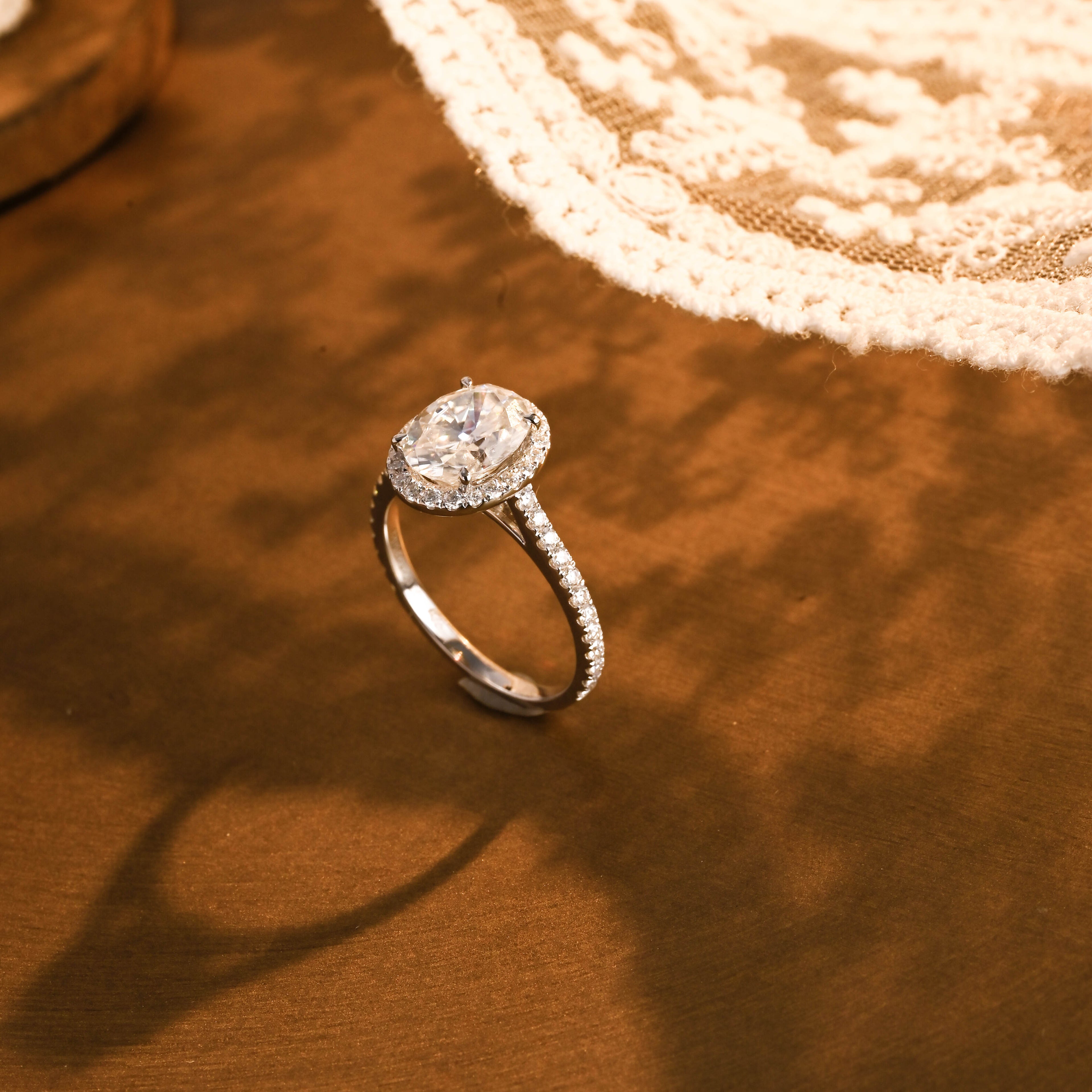 IGI Certified 1-5 Carat Oval Cut Lab Grown Diamond Ring | D VS1 EX | 14K 18K Gold & Platinum