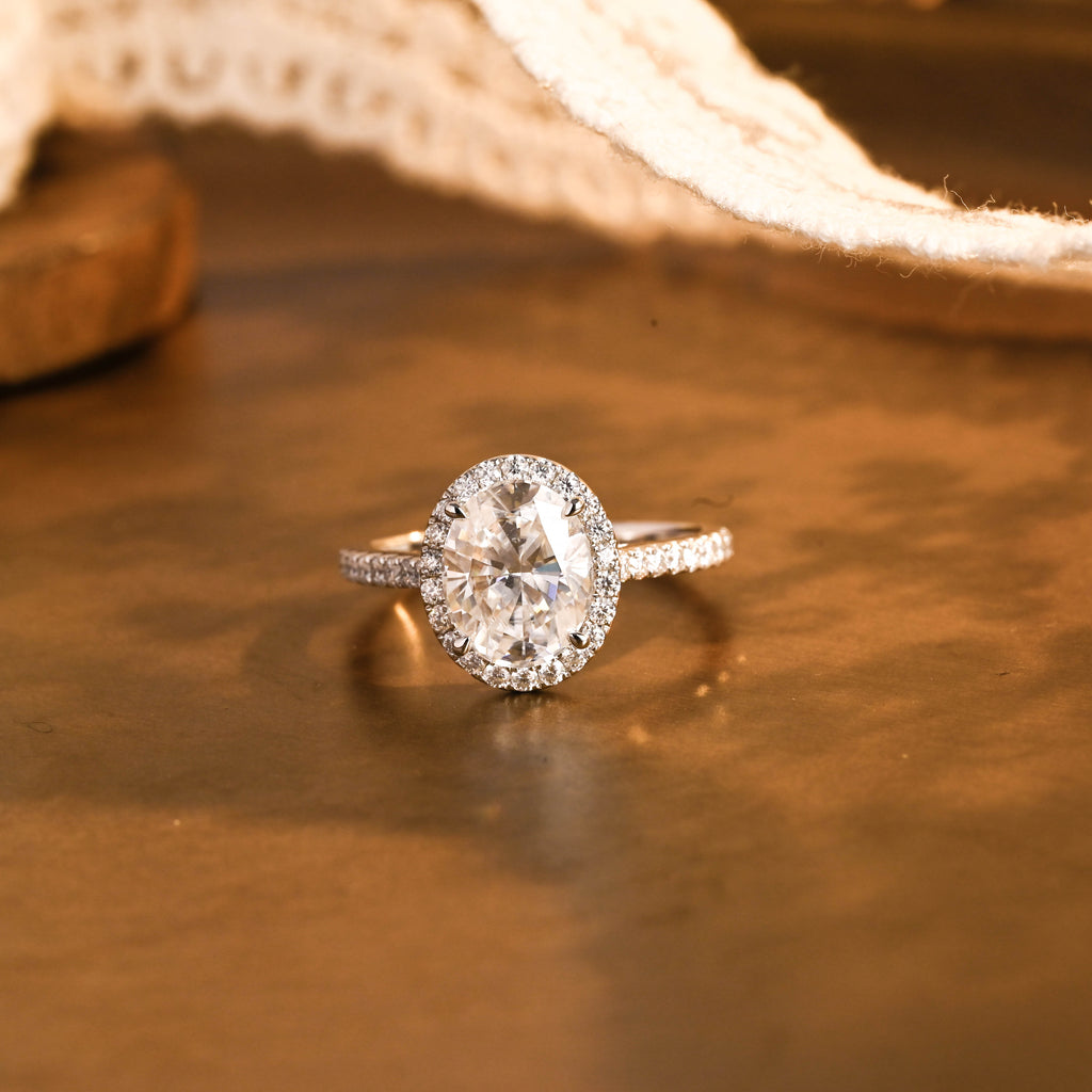 IGI Certified 1-5 Carat Oval Cut Lab Grown Diamond Ring | D VS1 EX | 14K 18K Gold & Platinum