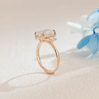 IGI Certified 1-5 Carat D Color VS1 Clarity Emerald Cut Lab Grown Diamond Engagement Ring in 14K/18K Gold or Platinum